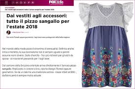Camicia in sangallo con colletto. Abiti E Camicie In Pizzo Sangallo Per L Estate