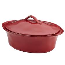 Rachael Ray Cucina Stoneware 3 1 2 Quart Oval Casserole Cranberry Red Find Out More About The Great Product At The Imag Baked Dishes Casserole Dishes Cucina