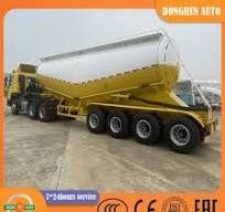 China Factory 4 Axle 40tongs Capacity Bulk Cement Semi Trailer 42cbm 45cbm Volume Tank Trailer