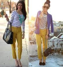 Pin En Pantalon Mostaza