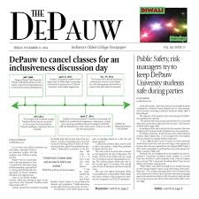 The DePauw, Friday November 21, 2014 by The DePauw