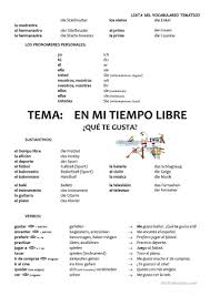 Lista De Vocabulario Tematico Espanol Aleman Espanol Ele Hojas De Trabajo Aprendizaje Idioma Aleman Lista De Vocabulario Vocabulario