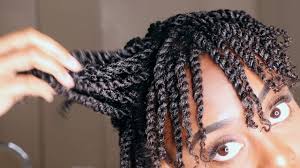 Both of these styles of twists are very basic and easy, even for people who haven't had much practice with doing their own hair. Mini Twist On Short Natural 4b 4c Hair Gloria Ann Youtube