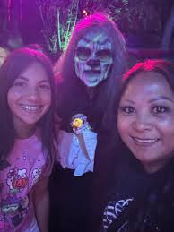 Daughter's first Halloween haunt experience