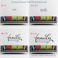 Decal Size Guide Decals Vinyl Wall Decals Wall Decals