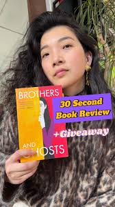 30 Second Book Review (+ Giveaway!): BROTHERS AND GHOSTS by Khuê Pham  @pham_fatale , Khuê kindly gave me an extra copy of BROTHERS & GHOSTS to  give away! This was a fast, compelling read about one ...