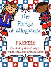 Printable pledge of allegiance bookmarks. 46 Pledge Of Allegience Ideas Pledge Pledge Of Allegiance Teaching Social Studies