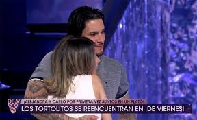 Alejandra Rubio y Carlo Costanzia, juntos por primera vez en un plató de televisión - Yahoo Vida y Estilo