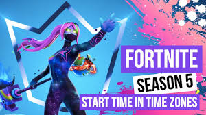 In keeping with the theme for this season of being out of time, these fortnite rift zones this fortnite rift zone was introduced as part of the fortnite x batman event to celebrate the 80th. Fortnite Season 5 Start Time In Time Zones Youtube