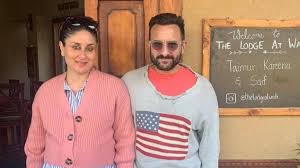 Kareena kapoor khan was at her stylish best as she was spotted with her doting husband at the mumbai airport. Saif Ali Khan Reveals Kareena Kapoor To Deliver Their 2nd Baby In February Movies News