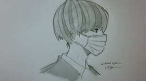 Wallpaper anime cowok ganteng pakai masker gambar cowok keren pake masker anime. Pemula Wajib Tau Cara Menggambar Anime Cowok Memakai Masker Youtube