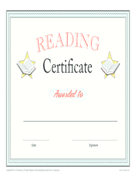 Free printable gift certificates, blank participation certificate template and. Fillable Online Printable Reading Award Certificate K12readercom Free Printable Reading Award Certificates For Home And Classroom Use K12reader Offers Reading Logs Reading Worksheets And Articles For Parents And Teachers Fax Email Print