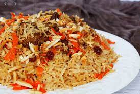 وصفات جديدة 2020 من المطبخ السعودي طريقة عمل الأرز البخاري باللحمة food rice grains