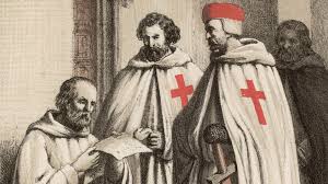 Julius caesar, in one of the edicts changing roman law after his takeover, gives the first example of allowing bankers to confiscate land in lieu of loan payments. The Warrior Monks Who Invented Banking Bbc News