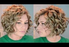 A short hair perm is a great way to amp up the natural volume in your hair. Hair Tutorials Curls For Short Hair How To Curl Short Hair Short Permed Hair Short Hair Tutorial