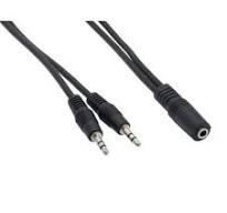 SANOXY 6 ft. 3.5 mm Stereo Female to Two 3.5 mm Stereo Male ...