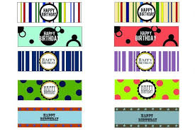 Free shipping on orders over $25 shipped by amazon. 9 Sets Of Free Printable Water Bottle Labels