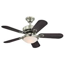 Westinghouse Cassidy 36 In Indoor Brushed Nickel Finish Ceiling Fan 7203200 The Home Depot Brushed Nickel Ceiling Fan Ceiling Fan Ceiling Fan With Light