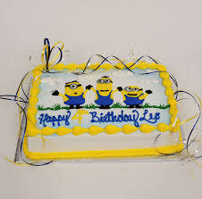 Maybe you would like to learn more about one of these? Three Minions Celebrating Cake
