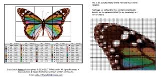 If you do make anything using these patterns, please credit me and link back to this page. Free Rainbow Butterfly Cross Stitch Pattern Needlepoint Listia Com Auctions For Free Stuff