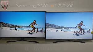 I tv samsung uhd sono certificati per la vera qualità uhd 4k e offrono un'esperienza visiva di qualità superiore grazie al un coinvolgimento mai provato prima d'ora. Samsung Tu8500 Vs Lg Un7400 Smart Tv Youtube