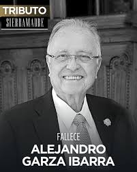 Alejandro Garza Ibarra falleció dejando gran tristeza, pero también muy  gratos recuerdos en todos sus seres queridos. Él es esposo de Laura  Villarreal de Garza, con quien formó una bonita familia. Sus