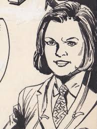 Superman III Movie Special (DC, 1983) page 14 featuring Vera Webster (Annie  Ross), Ross Webster (Robert Vaughn), Lorelei Ambrosia (Pamela Stephenson)  and Gus Gorman (Richard Pryor) by Curt Swan and Sal Amendola,