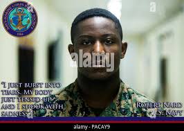 Petty Officer 3rd Class Robert Nard, a religious program specialist with  3rd Reconnaissance Battalion serving in Okinawa, Japan, tells his story  about how the Navy Marine Corps Relief Society helped support him