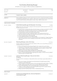 To avoid this, here is a simple cv format that you should. Marketing Manager Resume Writing Guide 12 Templates 2020