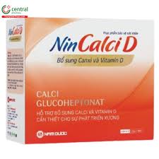 Thuốc Nin Calci D - Bổ sung Canxi và vitamin D giúp chắc khỏe xương