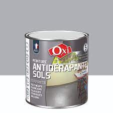Couleur peinture pour sol exterieur. Peinture Sol Exterieur Sol Antiderapante Oxi Gris Satine 0 5 L Leroy Merlin