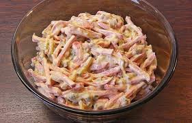 Fleischsalat Mit 3 Zutaten Schmeckt Wie Vom Metzger Einfach Nur Lecker Essensrezepte Hauptspeise Rezepte
