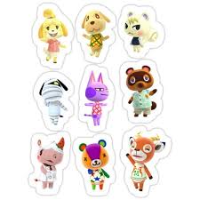 Animal Crossing Characters Sticker Animal Crossing Characters Animal Crossing Unique Animals