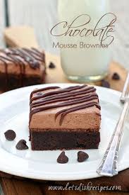 Chocolate Mousse Brownies Recipe Chocolate Desserts Desserts Eat Dessert