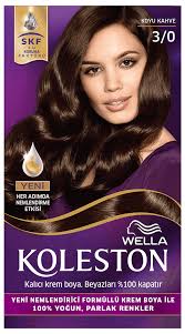 wella koleston kahveleri