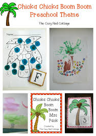 Chicka chicka 123 activities from here comes the girls. The Cozy Red Cottage Chicka Chicka Boom Boom Preschool Theme