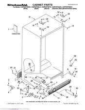 25 cu. ft. superba refrigerator parts
