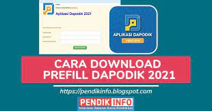 Berikut cara unduh dan instal dapodik 2021, unduh prefill dapodik 2021,registrasi dapodik 2021 offline menggunakan prefill terbaru,hingga berhasil dan sukses. Cara Download File Prefill Dapodik Untuk Jenjang Paud Sd Smp Sma Smk Informasi Dunia Pendidikan