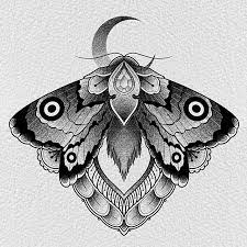 Moth Tattoo Design For Grab Click The Link Mothtattoo Blacktattoo Dotwork Moth Tattoo Design Moth Tattoo Moth Moon Tattoo