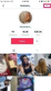 How To Report An Account In Tik Tok