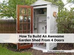 We did not find results for: How To Build An Awesome Garden Shed From 4 Doors Garden Shed Shed Outdoor Projects
