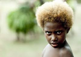 Malaysian child with blond hair. Ktf Rewind The Fascinating History Of Melanesians The World S Only Black Blondes Keep The Faith The Uk S Black And Multi Ethnic Christian Magazine