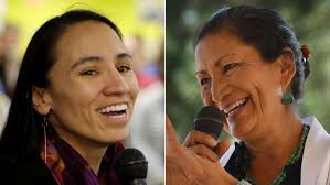 First Native American women elected to Congress: Sharice Davids and Deb  Haaland