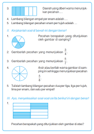 Contoh Soal Pecahan Biasa Kelas 3 Sd Kumpulan Soal Pelajaran 8