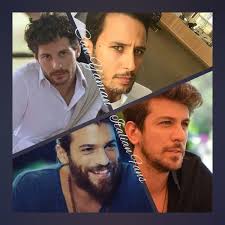 Ali Yagci Osman Isik Tuan Tunali Avukat Metin Birand Tunca Emre Divit And Can Yaman Can Divit Collage Attori Serie Tv