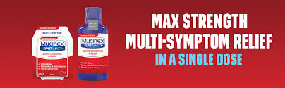 Mucinex Maximum Strength Fast Max Severe Congestion Cough Liquid
