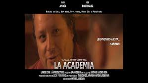 Percy Malone, invita a ver La Academia, pelÍcula de Antonio Landeo Vega por  TELETICKET PLAY