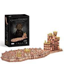 A captivating puzzle for any game of thrones or puzzle fan! Game Of Thrones 3d Puzzle Of The Kings Landing Plg7475 Hobbies