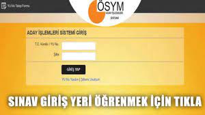 Binlerce adayın başvurduğu sınav saat 10.15'te yapılacak. Osym Sinav Giris Yerleri Nasil Ogrenilir Takvim Egitim