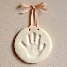 Salt Dough Footprint Keepsakes The Imagination Tree Baby Crafts Footprint Keepsake Crafts For Kids